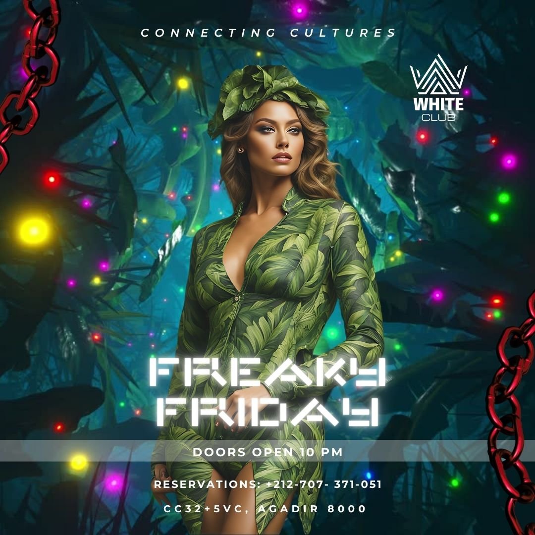 White Club Freaky Friday Instagram Post